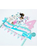 Combo Cake Topper + Cake Bunting